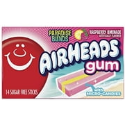 Airheads Candy Sugar-Free Chewing Gum With Xylitol, Raspberry Lemonade, 168 Count