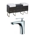 thumbnail image 1 of Imaginations Américaines  73.5 pouces W Vanity Set  Gris, 1 of 9