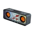 thumbnail image 2 of Altavoz Bluetooth Subwoofer Regalo de cumpleaños Soporte para tarjeta TF AUX LED Luz colorida Altavoz portátil para fiesta en casa Negro, 2 of 8