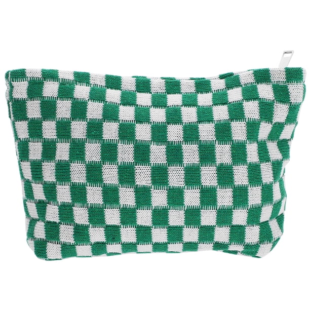 Bolsa de maquillaje con cremallera, neceser, neceser portátil para mujer