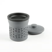 PrepSolutions Silicone Grease Keeper & Strainer with 2-Cup Heat-Resistant Capacity