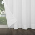thumbnail image 4 of Sun Zero Sailor Indoor/Outdoor Uv Protectant Room Darkening Grommet Curtain Panel, 54"X108", White, 4 of 7