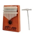 thumbnail image 2 of Kalimba Instrument, 17 Keys Pretty Design Thumb Piano  For Family, 2 of 8