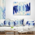 thumbnail image 4 of Designart Blue Collage with Spots - Abstract Throw Pillow - 16x16, 4 of 5