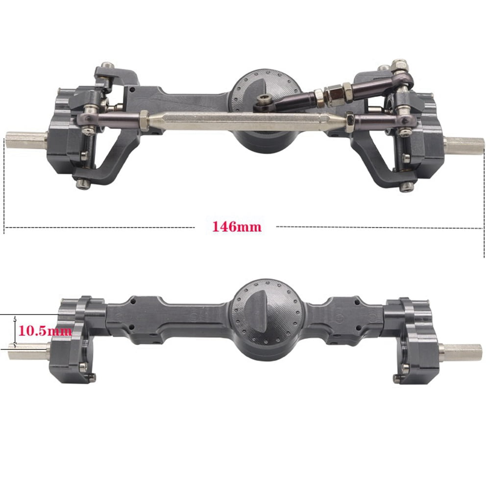 Full Metal Front and Rear Portal Axle for MN D90 MN-90 MN96 MN98