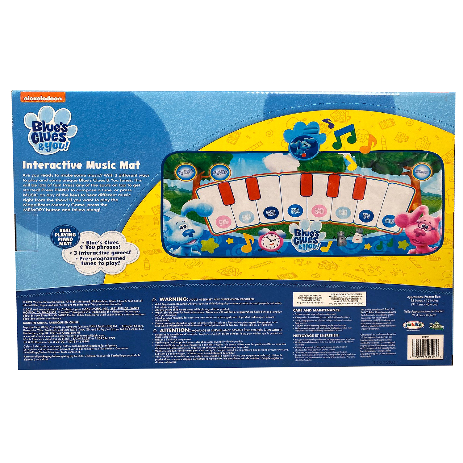 Blue's Clues and You! Interactive Music Mat