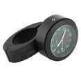 thumbnail image 4 of Reloj universal para manillar de motocicleta, 22/25 mm, resistente al agua, con batería integrada (negro), 4 of 12