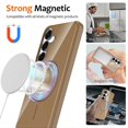 thumbnail image 2 of For Samsung Galaxy S25 Magnetic Case Compatible with MagSafe TPU Phone Back Cover with Lanyard - Bla, 2 of 5