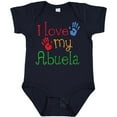 thumbnail image 3 of Inktastic I Love My Abuela Boys or Girls Baby Bodysuit, 3 of 5