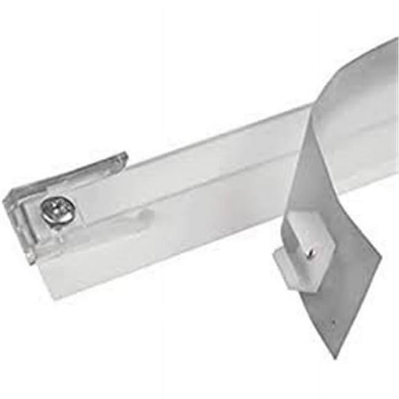 RV Designer  72 in. Glide-tape, 45 in. Track Wall Mount Curtain Kit