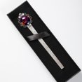 thumbnail image 4 of Tropical plants Silver Lace-Edged Bookmark - Reading Accessory for Book Lovers, 4 of 5