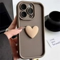 thumbnail image 3 of Luxury Cute 3D Love Heart Silicone Phone Case For iPhone 15 13 12 11 14 Pro Max X XR XS 8 Plus Shockproof Candy Back Cover FJH, 3 of 5