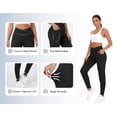 thumbnail image 4 of Rosvigor Yoga Joggers Women Athletic Leggings Pants Elastic Crossover High Waisted Tapered Lounge Pants with Pockets, 4 of 7