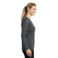 thumbnail image 3 of Sport-Tek Ladies Long Sleeve PosiCharge Competitor V Neck Tee-2XL (Iron Grey), 3 of 6