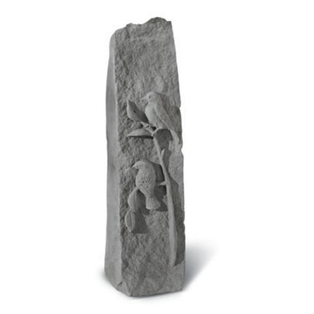 Kay Berry- Inc. 25220 Song Bird Obelisk Memorial - 6 Inches x 5 Inches x 24 Inches
