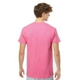thumbnail image 2 of M&O Gold Soft Touch T-Shirt 4800, T-Shirt for Men, Men's Short Sleeve, Unisex Fit, Azalea, 2XL, 2 of 5