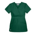 thumbnail image 3 of Sivvan Women's Scrub Set - Multi Pocket Cargo Pants & Stylish Mock Wrap Top, 3 of 5