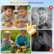 BEBANG Handheld Microscope, 1080P Digital Portable Microscope for Adults Kids, 8GB, 15 Slides
