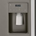 thumbnail image 3 of GE 23 Cu. Ft. Side-By-Side Refrigerator Slate - GSS23GMPES, 3 of 6
