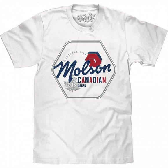 Molson T-Shirt à Logo Hexagonal Canadien Lager - 3Xlarge