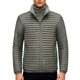 thumbnail image 4 of Ceisia Men's Winter Warm Stand Collar Zipper Cardigan with Pockets Windproof Water Gift Repellent Lightweight Puffer Jacket, 4 of 8