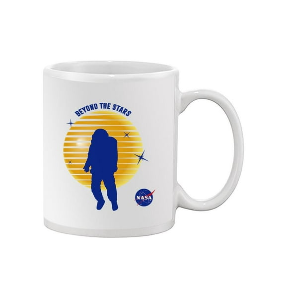 NASA Nasa Beyond Stars Astronaut Mug - NASA Designs,