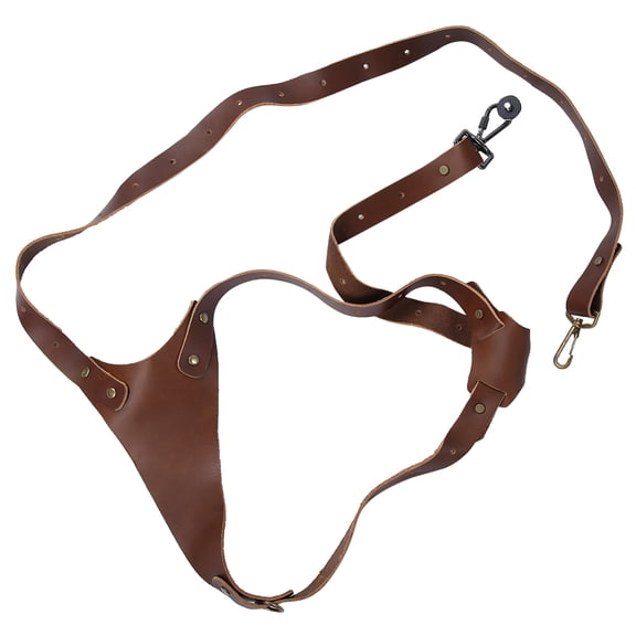Camera Leather Quick Release Shoulder Strap Harness for SLR Accessories(Right)