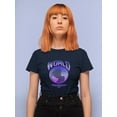 thumbnail image 2 of Abstract World Rave Style. T-Shirt Women -Image by Shutterstock, Female Large, 2 of 4