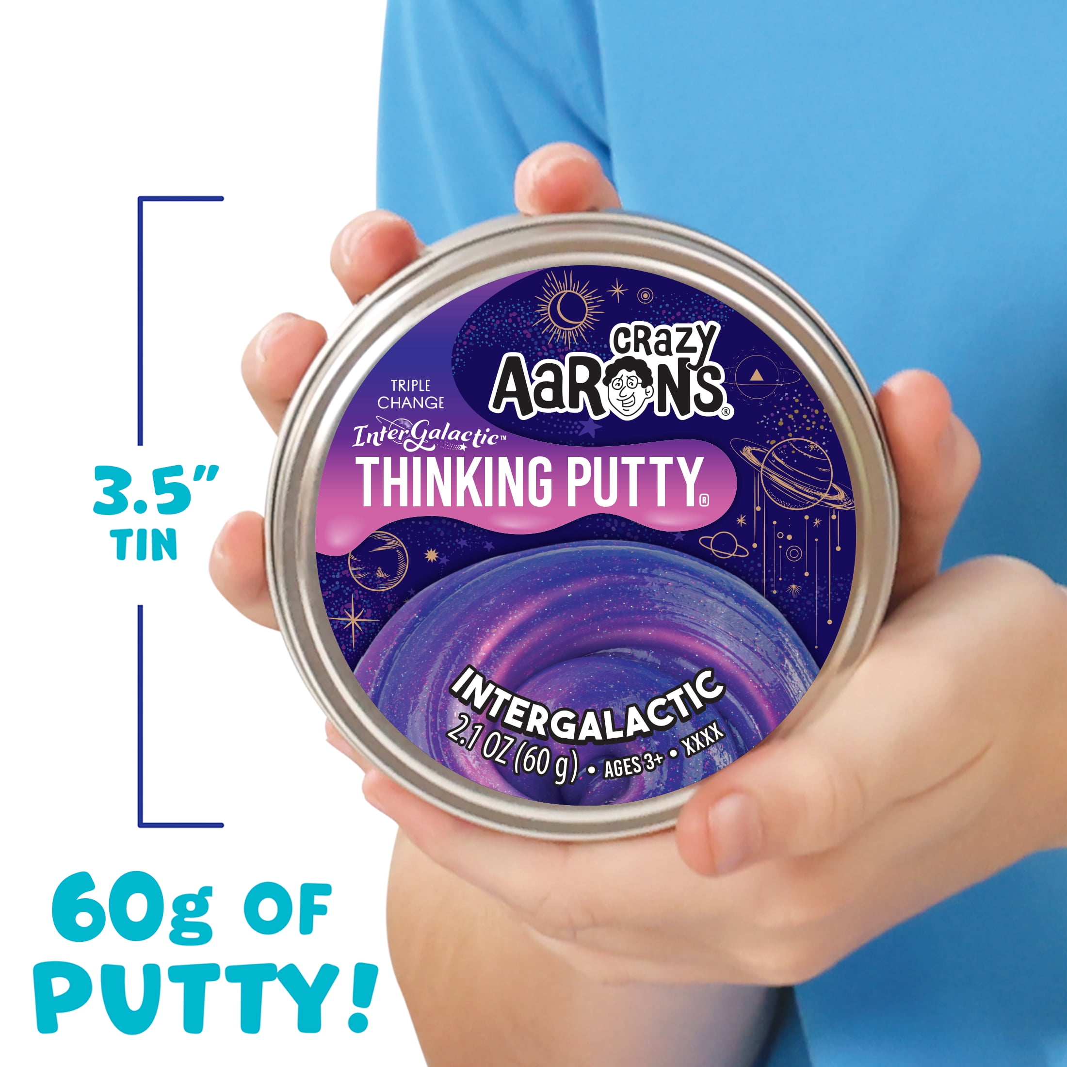 Intergalactic Thinking Putty for Kids and Adults by Crazy Aaron's