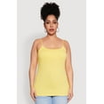 thumbnail image 2 of Womens Plus Size Basic Shelf Bra Cami, 2 of 5