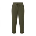 thumbnail image 5 of Pants for Women, Women's Pants with 4 Pockets 7/8 Stretch High Waisted Sweatpants Travel Athletic Work Golf Pants for Women, 5 of 5