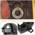 thumbnail image 6 of Raindrops 2-Pack Pendulum Quartz Clock Movement Kit with Hands, Replacement Repair Parts for Most Wall Clocks, 6 of 8