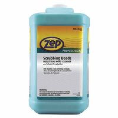 Scrubbing Beads Industrial Hand Cleaner, Solvent Free, Lemon, Bottle,