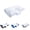 Black, variant on Doreve Cloudfaser Pillow, Neck Relief, Reduces Morning Head and Neck Pressure, Restful Sleep Without Cervical Compression