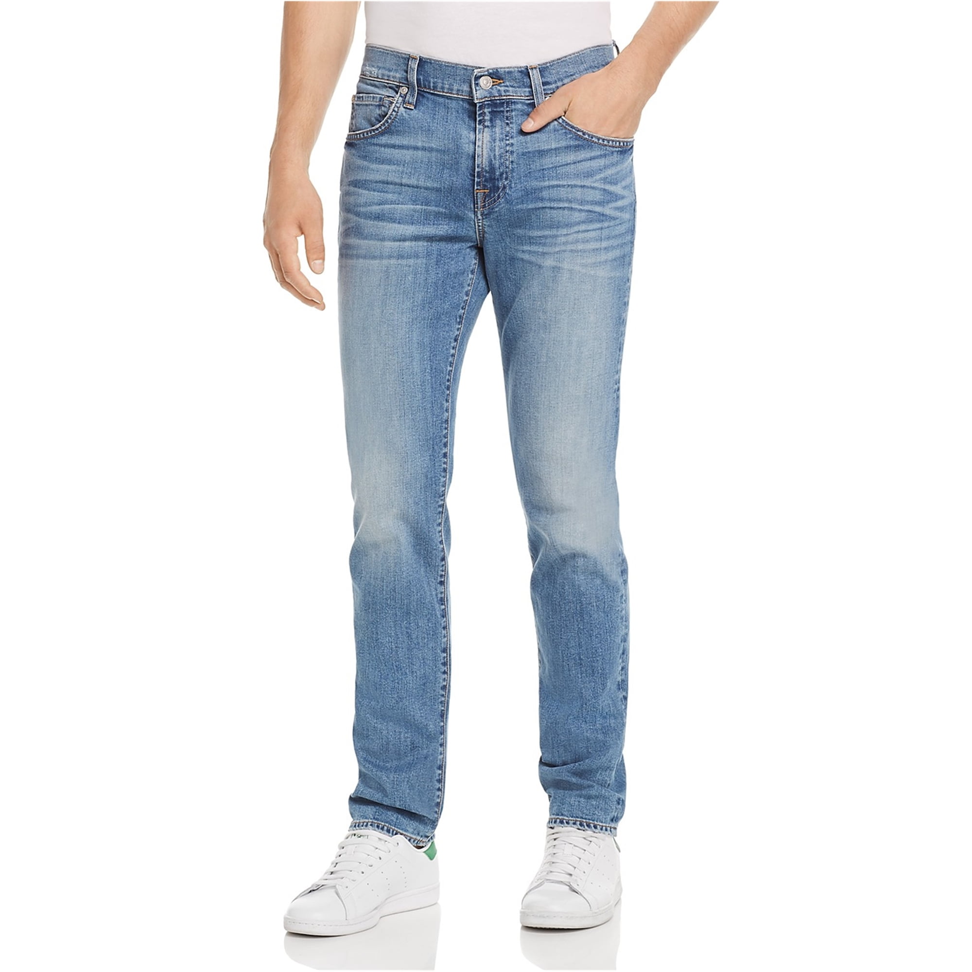 7 For All Mankind Mens Paxtyn Skinny Fit Jeans