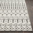 thumbnail image 3 of Artistic Weavers Moroccan Shag Area Rug, White, 5'3" x 7'3", 3 of 7