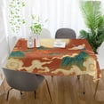 thumbnail image 6 of SKYSONIC Chinese Style Tablecloth Waterproof Washable Polyester Square Table Cover Durable Tablecloth for Kitchen Dining Table Party Decor (60 X 120 Inch), 6 of 7
