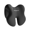 thumbnail image 3 of Reposacabezas para silla de oficina, espuma viscoelástica, funda lavable, ergonómico, con bolsa de almacenamiento, almohada para la siesta, almohada Negro, 3 of 9