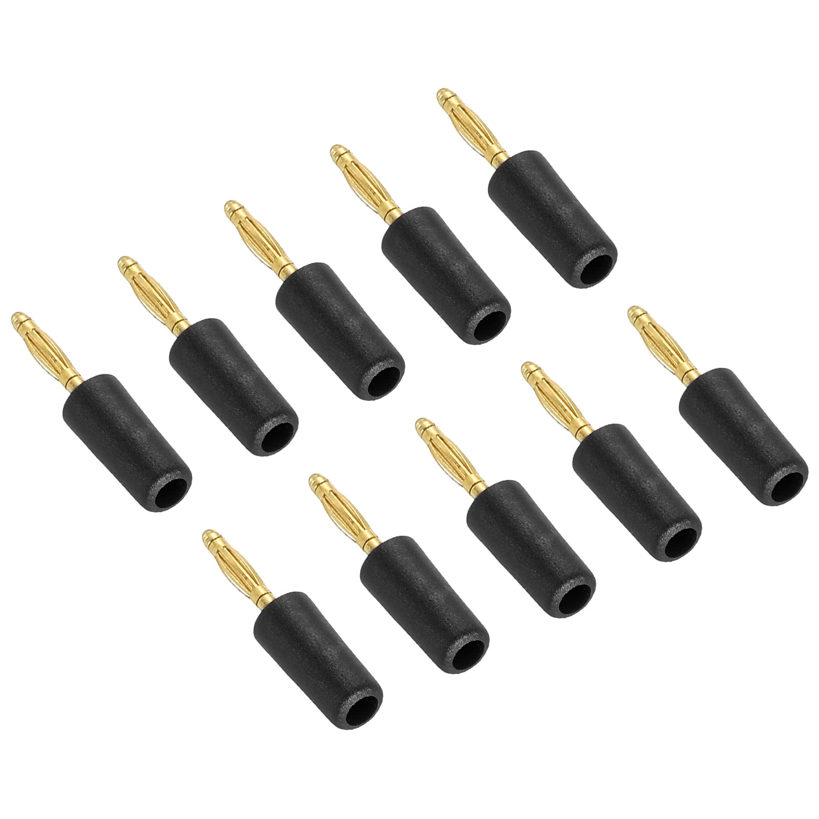 10 Pack Banana Plugs Connector Speaker Banana Plug Connectors Solder