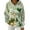 Light Green, variant on Women's Fashion Casual Christmas Print Pullover Long-Sleeve Hooded Sweatshirt, Festive Fall Winter Wear with Soft Fabric and Holiday Theme for Cozy Comfort,Brown,L