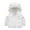 White, variant on Kids Jacket,Toddler Winter Windproof Hooded Coat Jacket for Baby Boys Girls Warm Outerwear for Snow & Cold,Girls Jacket,White,18-24 Months