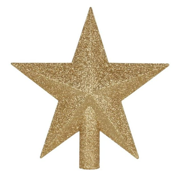 Queens of Christmas TOP-09-GO-STAR 9 Po Star Tree Topper&44; Or