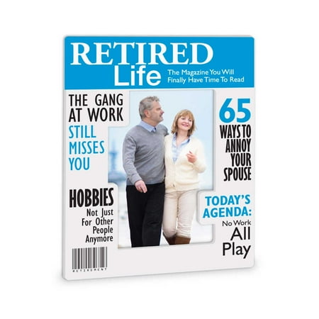 All Round Magazine - Home & Garden RETIRED MAGAZINE FRAME Ceramic No Work All Play 4051279