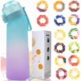 thumbnail image 1 of TRAHOO-Air Scented Up Water Bottle With 14 Flavour Pods For Sports and Travel650ml BPA-Free Tritan 0 Sugar Water Bottle With Straw for Adult and Kids, 1 of 4
