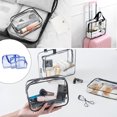thumbnail image 3 of Bolsa de Aseo Macarena 3 pack Organizador de maquillaje impermeable azul, 3 of 7
