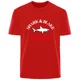 thumbnail image 3 of Camiseta cómoda y transpirable de algodón 100 % para hombre, estilo callejero de Shark Harajuku, ropa informal de moda para hombre, 3 of 5
