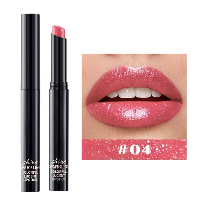 SIfdSeng Rouge à Lèvres Dix Couleurs Rouge à Lèvres Scintillant Longue Durée Hydratant pour Femmes Filles