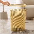 thumbnail image 4 of 3 Gallon No Lid Wastebasket, Garbage Container Bin for Office Desk, Bathroom, Kitchen, Bedroom, Home Office, College Dorm, Waste Paper Basket, 4 of 4