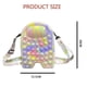 thumbnail image 4 of Juego Popular, Bolsos De Hombro Con Burbujas, Juguete Sensorial De Silicona, Bolso Cruzado A La Moda, Juguete Para Aliviar El Estrés Con Correa De Hombro Extraíble seitruly AP006034-00, 4 of 6