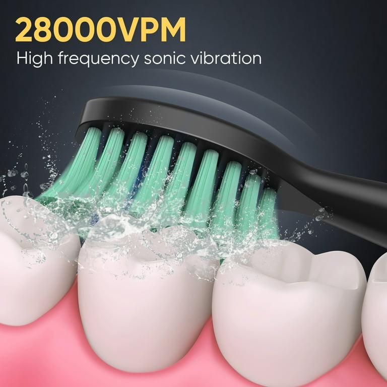 Sejoy Sonic Electric Toothbrush, High Power, 5 Modes, 8